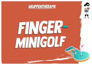 Finger-Minigolf